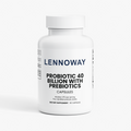 Lennoway Probiotic 40 Billion with Prebiotics