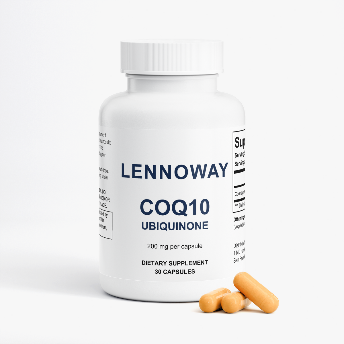 Lennoway CoQ10 Ubiquinone 200 mg